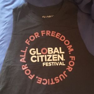 Global Citizen Festival Racerback T-Shirt